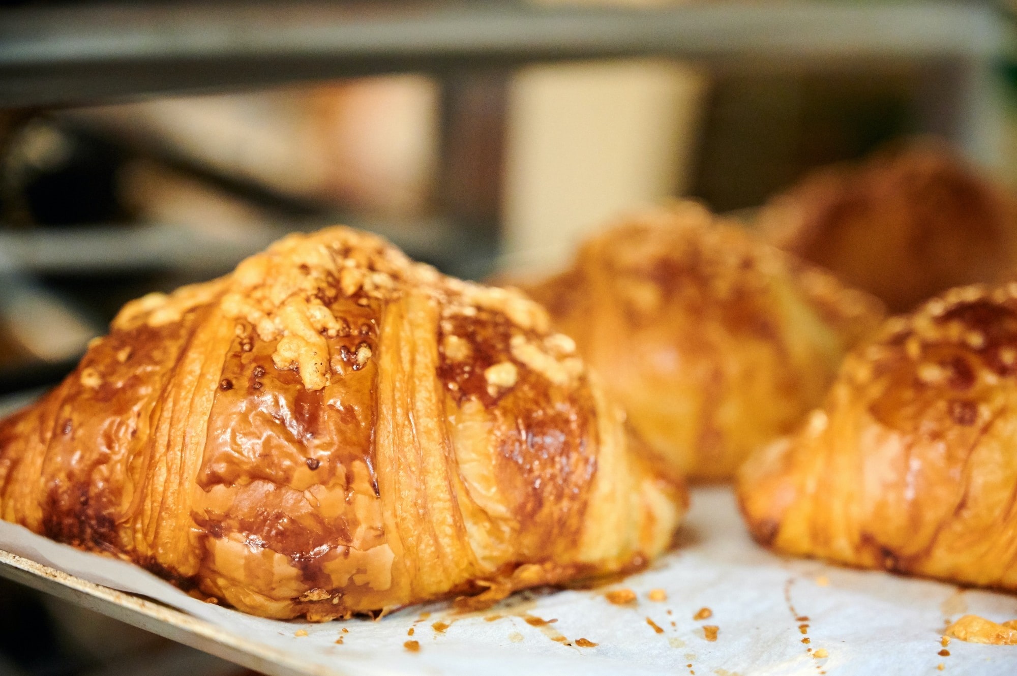 We offer delicious butter croissants!